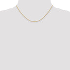 Leslie's 14K 1.0mm D/C Wheat Chain - Image 4