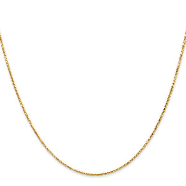 Leslie's 14K 1.0mm D/C Wheat Chain - Image 2