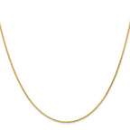 Leslie's 14K 1.0mm D/C Wheat Chain - Image 2