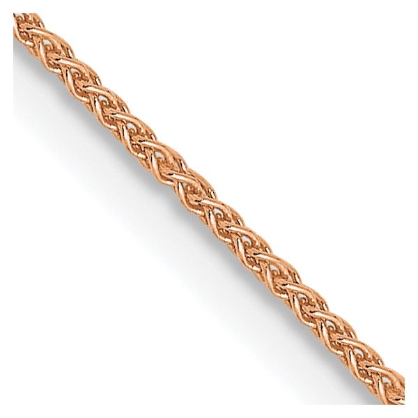 Leslie's 14K Rose Gold .8mm Spiga Chain