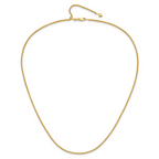 Leslie's 14K Adjustable 1.6mm Semi-solid Spiga Chain - Image 4