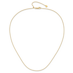 Leslie's 14K Adjustable .7mm Round Cable Chain - Image 4