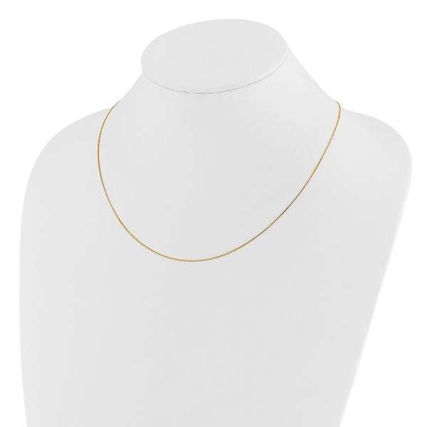 Leslie's 14K Adjustable .55mm Baby Box Chain - Image 3