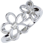 Accented Floral Ring