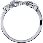 Accented Floral Ring - Image 2