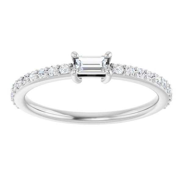 Accented Stackable Ring - Image 3