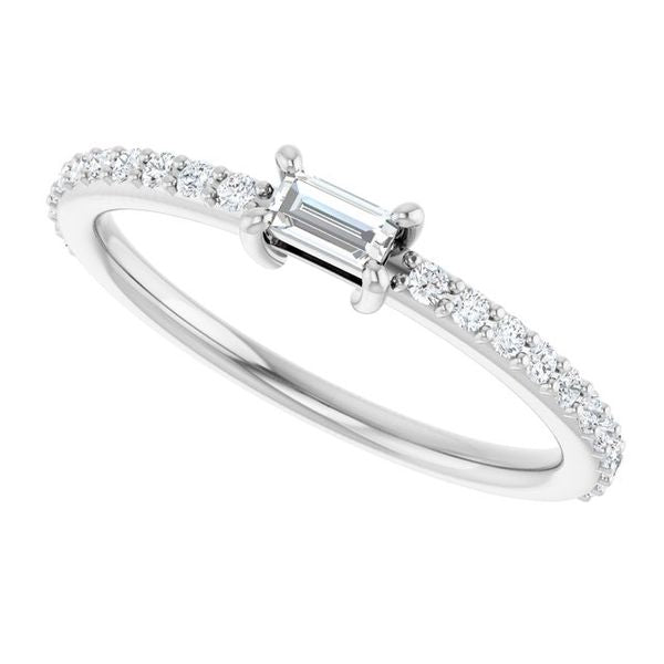 Accented Stackable Ring - Image 5