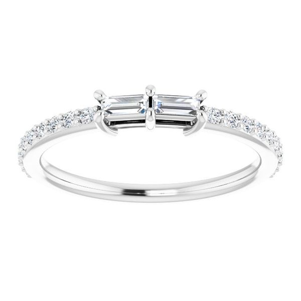 Accented Two-Stone Ring - Image 3