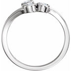 Three-Stone Bezel-Set Ring - Image 2
