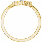 Three-Stone Bezel-Set Ring - Image 2