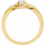 Vintage-Inspired Three-Stone Ring - Image 2