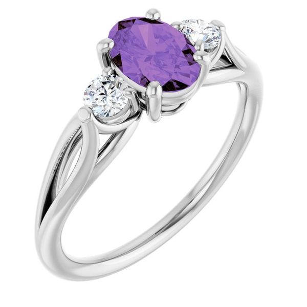 Sculptural Three-Stone Ring