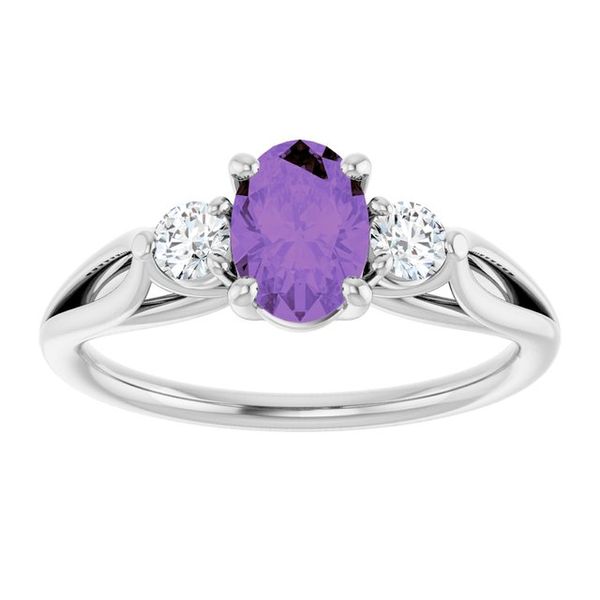 Sculptural Three-Stone Ring - Image 3