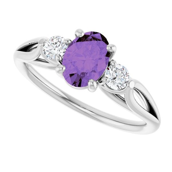 Sculptural Three-Stone Ring - Image 5