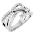 Accented Freeform Ring