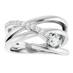 Accented Freeform Ring - Image 3
