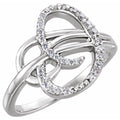 Accented Freeform Ring
