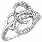 Accented Freeform Ring