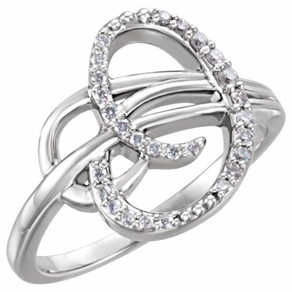Accented Freeform Ring