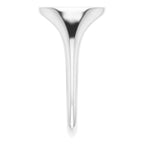 Oval Starburst Signet Ring - Image 4
