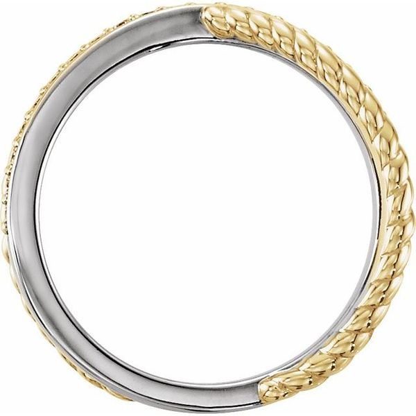 Criss-Cross Rope Ring - Image 2