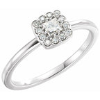 Halo-Style Ring