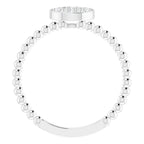 Beaded Cluster Ring - Image 2
