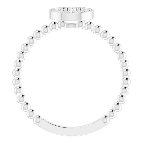 Beaded Cluster Ring - Image 2