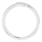 Pavé-Style Bypass Ring - Image 2