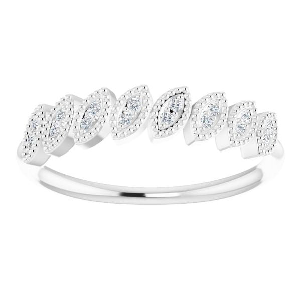 Accented Leaf Ring - Image 3