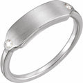 Rectangle Signet Ring