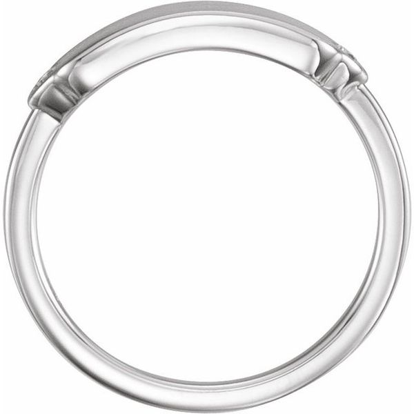 Rectangle Signet Ring - Image 2