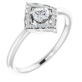 Vintage-Inspired Halo-Style Ring