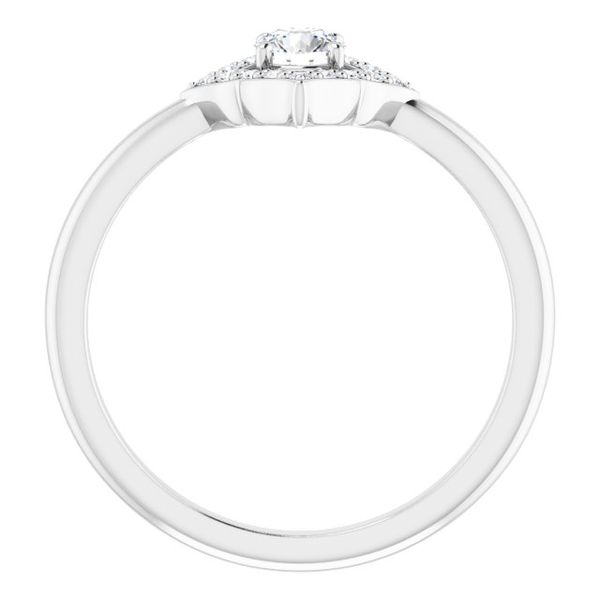 Vintage-Inspired Halo-Style Ring - Image 2