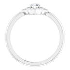 Vintage-Inspired Halo-Style Ring - Image 2