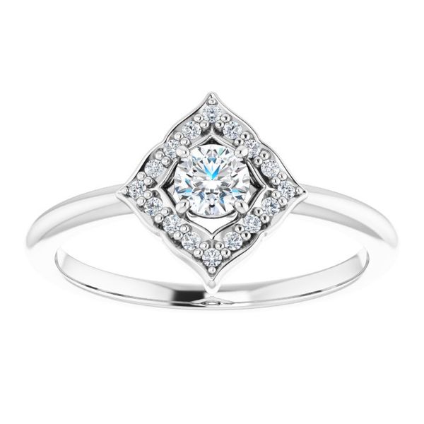 Vintage-Inspired Halo-Style Ring - Image 3