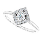 Vintage-Inspired Halo-Style Ring - Image 5