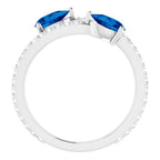 Two-Stone Bypass Ring - Image 2