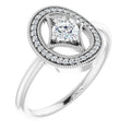 Halo-Style Ring