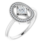 Halo-Style Ring