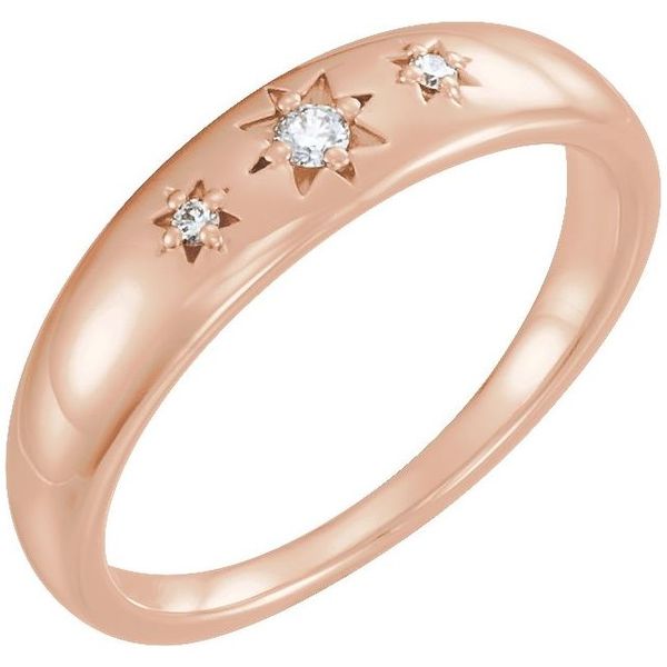 Accented Star Ring