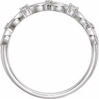 Accented Infinity-Inspired Ring - Image 2