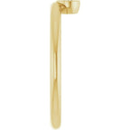 Bezel-Set Stackable Ring - Image 4