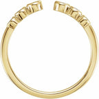 Accented Negative Space Ring - Image 2
