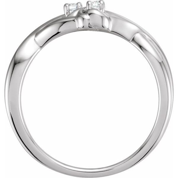 Accented Double Knot Ring - Image 2