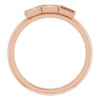 Three-Stone Stackable Ring - Image 2