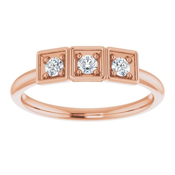 Three-Stone Stackable Ring - Image 3