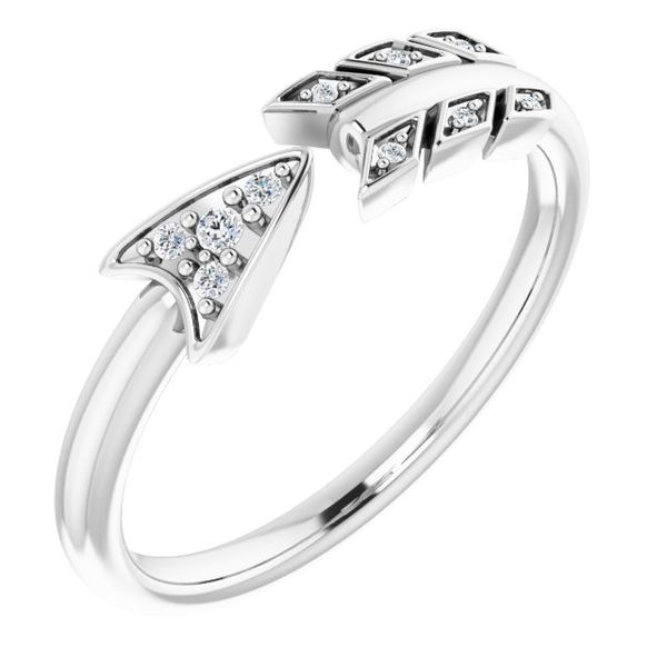 Accented Arrow Ring