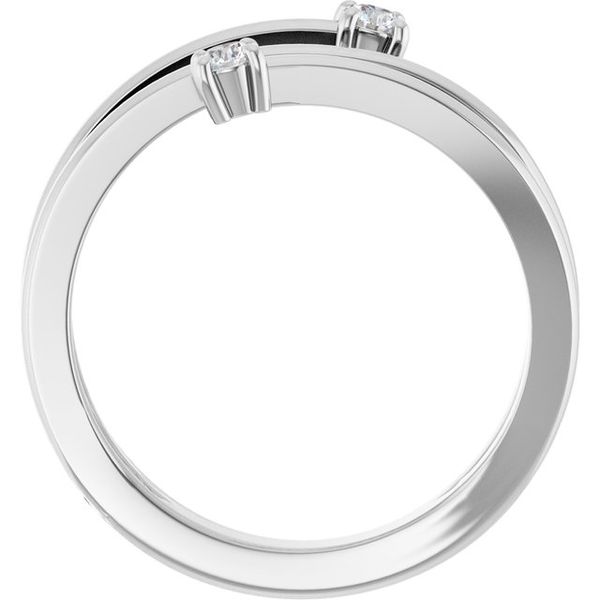 Two-Stone Bypass Ring - Image 2