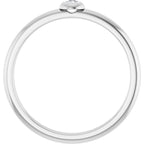Stackable Bezel-Set Ring - Image 2